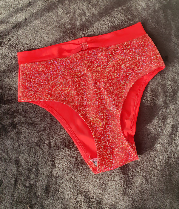 culotte pole dance rouge saint valentin pole wear